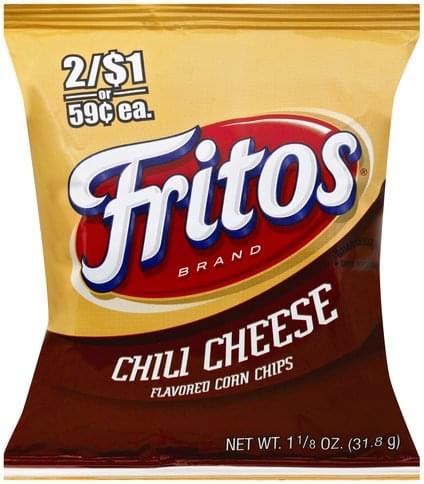 Chili Cheese Fritos Nutritional Information - Nutrition Pics