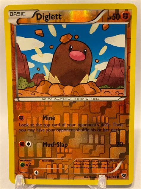 Diglett Pokemon Card - Printable Cards