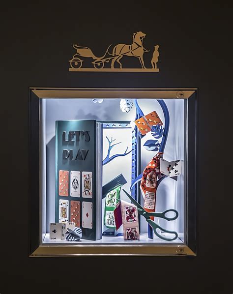 The Third Edition Of Hermès Let's Play Window Display Is All About Nostalgia - Runway Square