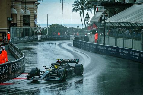 Lewis Hamilton and his W14 at the Monaco GP : r/formula1