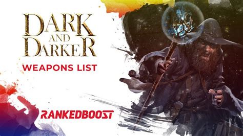 Dark and Darker Weapons List | Best Weapon To Use