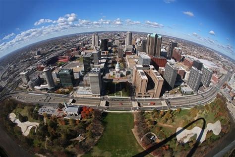 view from the top of the Arch | St Louis (The show-me state) | Pinterest | The top, Tops and ...