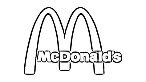 White McDonald's Logo - LogoDix