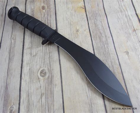 13.375 INCHES KABAR COMBAT KUKRI FIXED BLADE MADE IN USA TACTICAL MOLLE ...