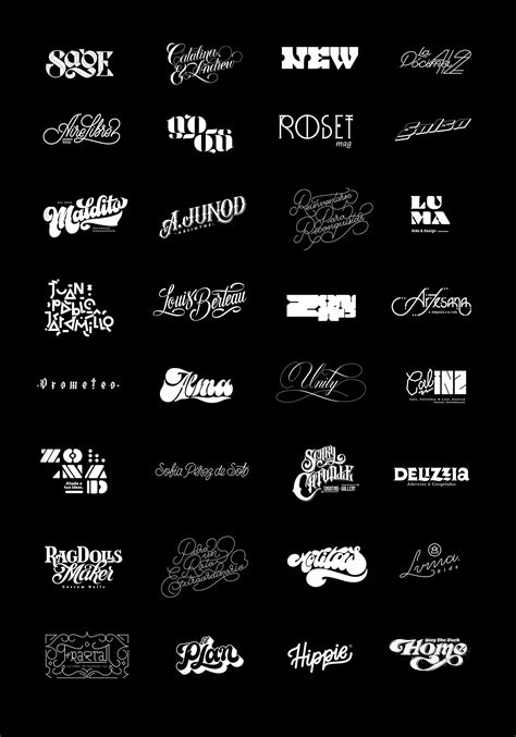 Lettering & Logotypes on Behance