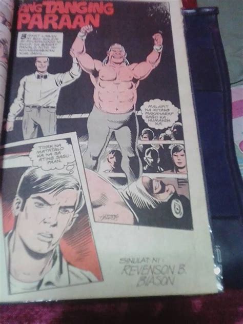 Kuwento sa komiks na " Ang Tanging Paraan" ni Ravenson Biason na lumbas sa Salamin ng Lagim ...