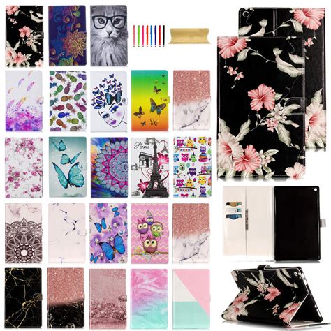 For Amazon Kindle Fire HD 10 9th Gen 2019 Slim Tablet Case Flip PU ...