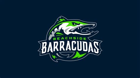 Beachside Barracudas School branding by Dlanid on Dribbble