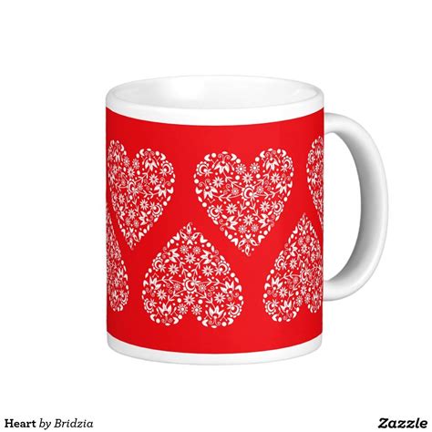 Heart Classic White Coffee Mug | White coffee mugs, Mugs, Coffee mugs