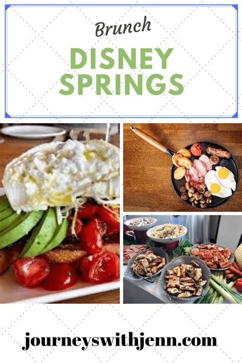 Disney Springs Brunch | 5 Not To Miss Experiences | Journeys with Jenn