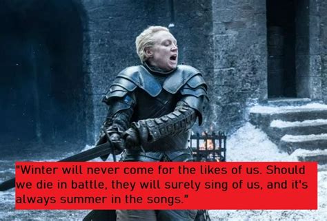 25 Fascinating Brienne of Tarth Quotes - NSF News and Magazine