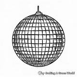 Disco Ball Coloring Pages  Free & Printable sketch template