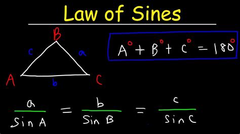 Law of Sines, Basic Introduction, AAS & SSA - One Solution, Two ...