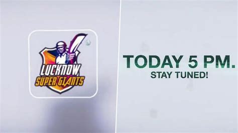 Lucknow Super Giants, New IPL Franchise, to Reveal Team Logo Today | 🏏 ...