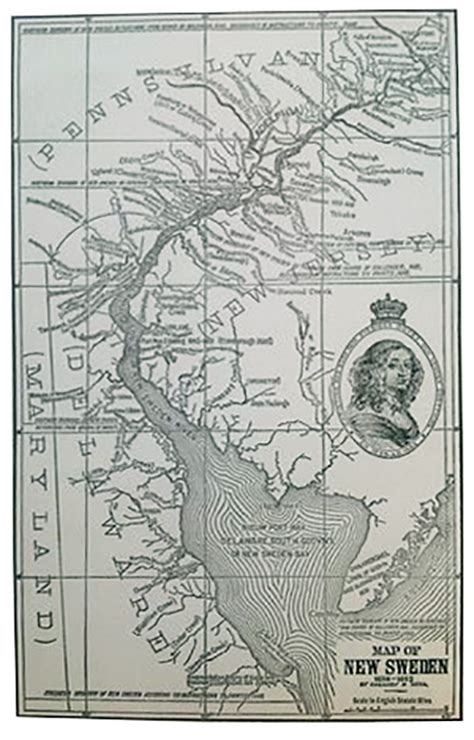 Map of New Sweden | The Swedish Colonial Society