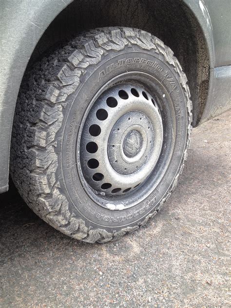 Bf Goodrich 215 65 16 tyre pressure???? | VW T4 Forum - VW T5 Forum