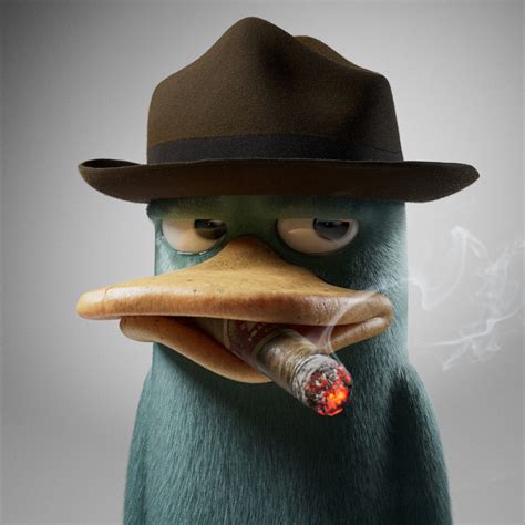 ArtStation - Perry The Platypus