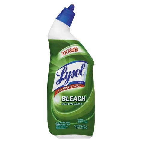 Disinfectant Toilet Bowl Cleaner with Bleach by LYSOL® Brand RAC75055 ...