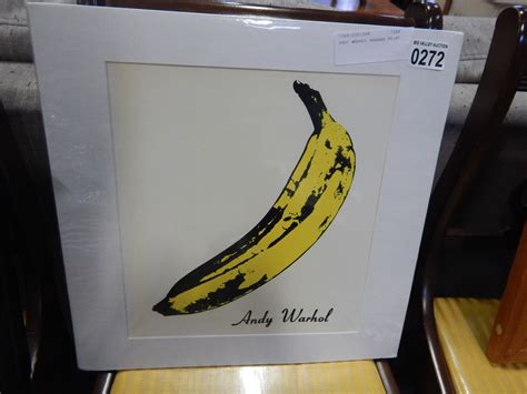 ANDY WARHOL BANANA PRINT