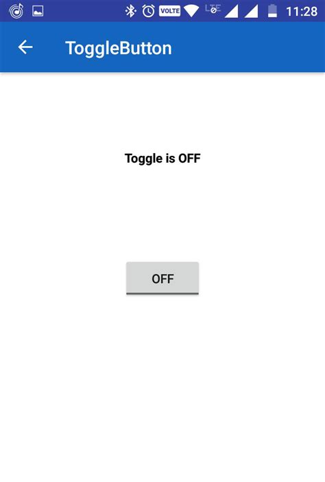 How to add Toggle Button in an Android Application - GeeksforGeeks