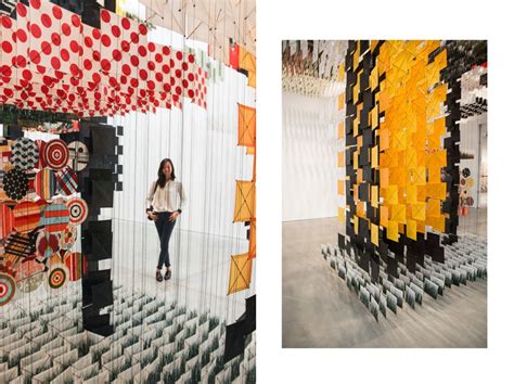 Jacob Hashimoto SkyFarm Fortress at the Mary Boone Gallery