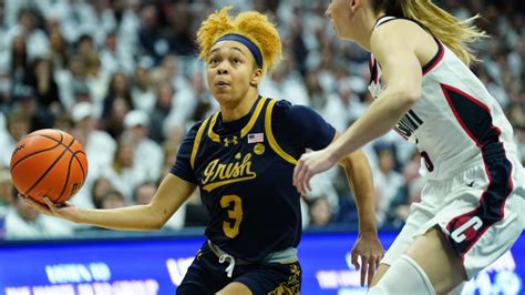 Notre Dame – UConn: Hannah Hidalgo’s performance adds to the rivalry