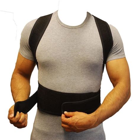 New Shoulder Posture Corrector Orthopedic Back Braces Belt Women Men Lumbar Brace & Support ...