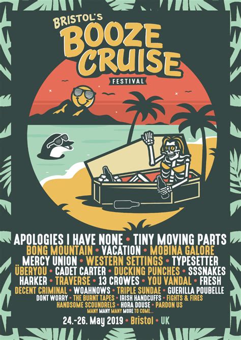 Wall of Sound PR | Bristol Booze Cruise Announces 2nd Wave For First Ever UK Leg of DIY Punk ...