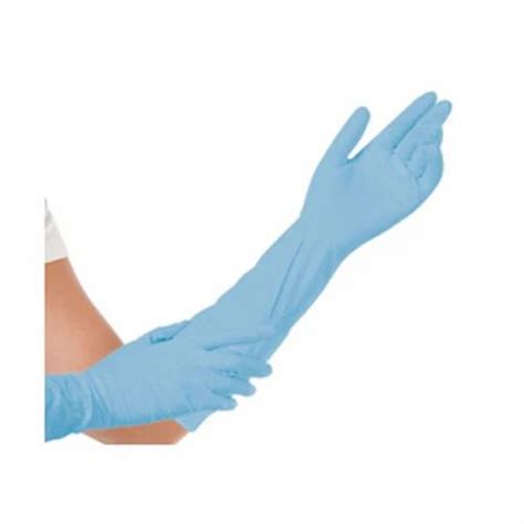 Galaxy Nitrile Long Cuff Hand Gloves 16 at best price in Thane | ID ...