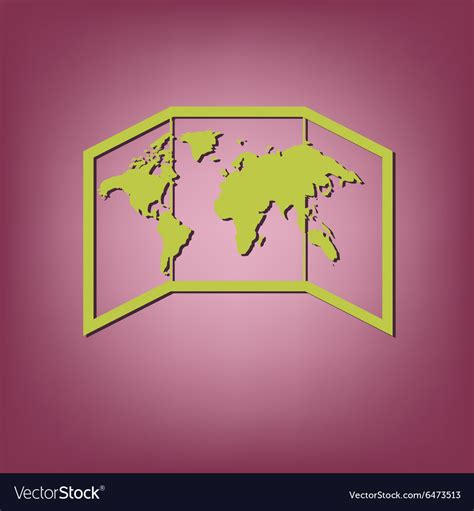 World map-countries Royalty Free Vector Image - VectorStock