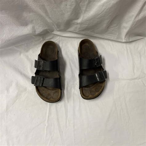 Birkenstock Unisex Slides Size 38 Black (s)