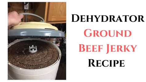 Ground Beef Jerky Recipe Dehydrator