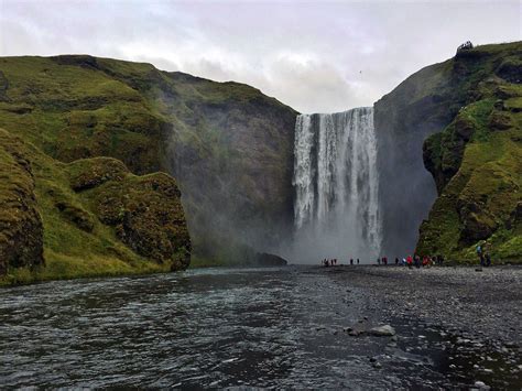 Skógafoss Waterfall in Southern Iceland Skogafoss, Iceland, See Photo, Waterfall, Southern ...