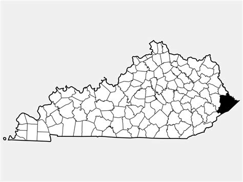 Pike County, KY - Geographic Facts & Maps - MapSof.net