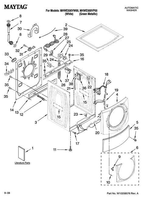 Maytag Washer Parts Manual