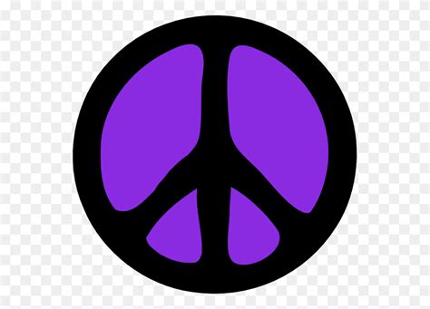 Clip Art Groovy Peace Symbol Sign Cnd Logo - Groovy Clipart - FlyClipart