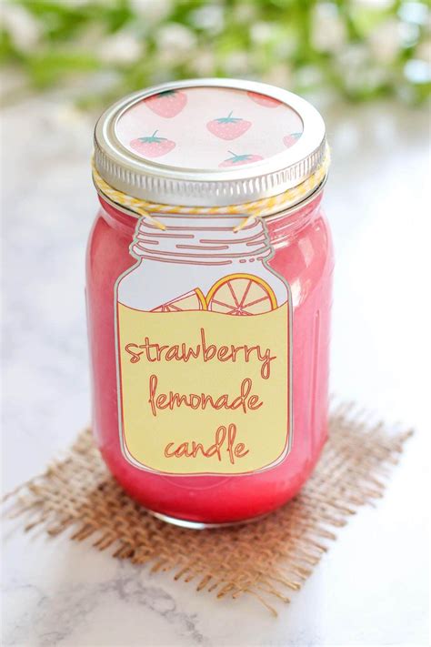 12 Adorable DIY Dollar Store Crafts You Can Quickly Make Yourself | Strawberry candle, Diy ...