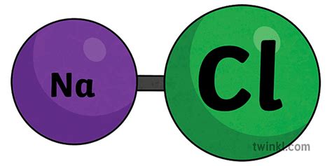 natrium klorida 2nacl ver 1 Illustration - Twinkl