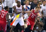 Rockets-Thunder Controversy: Sefolosha Hits Huge Three, Perkins Holds ...