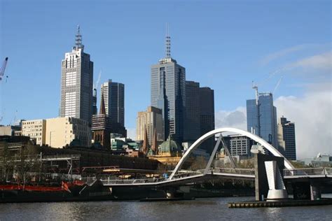 Melbourne city skyline Stock Photos, Royalty Free Melbourne city ...