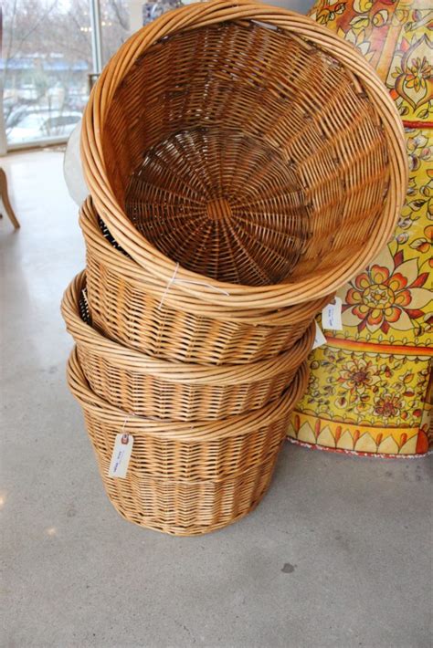 Round Wicker Baskets - Form & Function