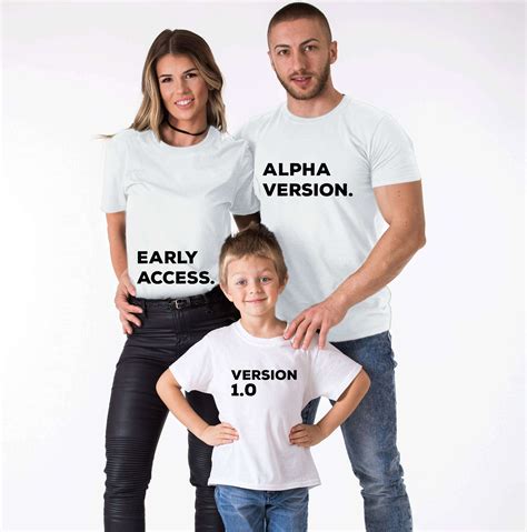 Funny Family Shirts, Alpha Version Early Access Version 1.0