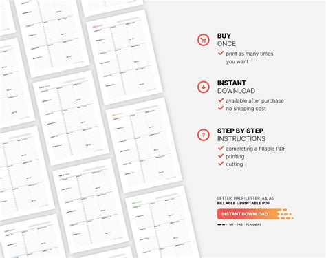 Top 3 SMART Goals With Action Plan, Goal List & Setting Printable ...