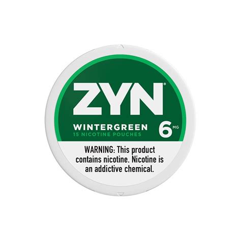 Zyn Wintergreen Nicotine Pouches - Cigar Chief