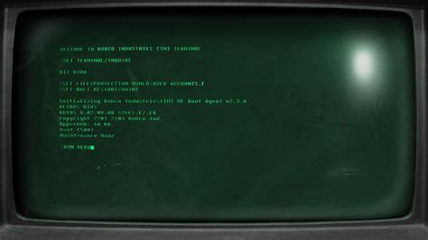 Fallout Terminal Wallpapers - Top Free Fallout Terminal Backgrounds ...