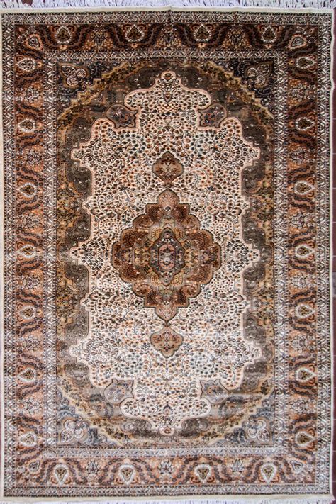 Large living room oriental rug size 15 by 10 from Kashmir