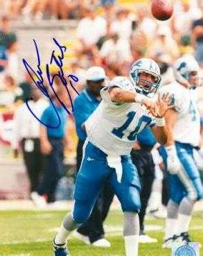 Charlie Batch autographed 8x10 Photo (Detroit Lions)