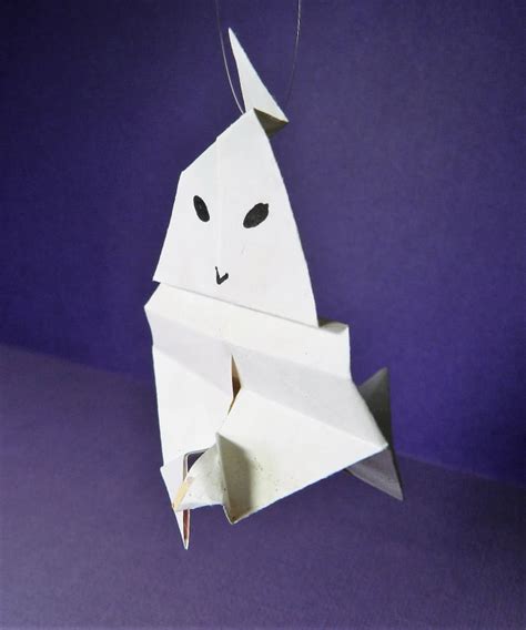 Origami Ghost and Decorating Ideas for Halloween - Holidappy - Celebrations