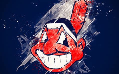 Online crop | HD wallpaper: Baseball, Cleveland Indians, Logo, MLB ...