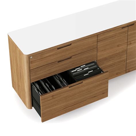 Kronos 6729 Mobile Modern Office Credenza | BDI Furniture